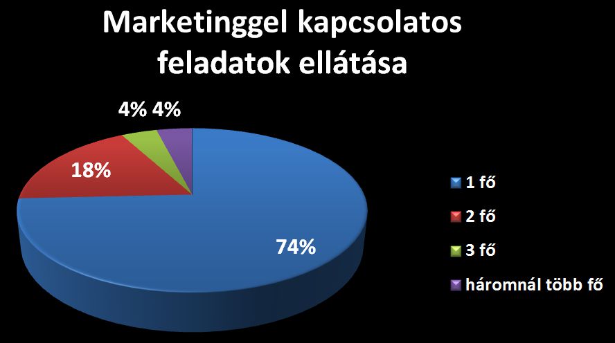 Hány alkalmazott látja el marketinggel kapcsolatos feladatokat? - Marketing a székelyeknél